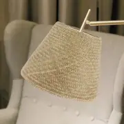 Straw Lampshade Small Seagrass Woven Shades for Table Wicker Lampshades