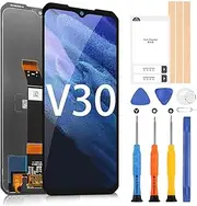 ARSSLY LCD Display for Doogee V30, Screen for Doogee V30 Touchscreen Digitazer Assembly Replacement with Tools