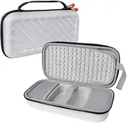 [Coyktonty] Hard Carrying Case for 2024 Apple Mac mini M4/M4 Pro,Portable Protection with Soft Linning & Hard Shell, Ideal for Travel and Storage (White)