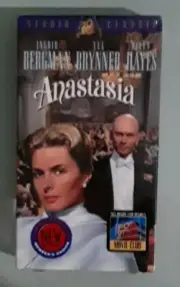 ingrid bergman ANASTASIA yul brynner VHS VIDEOTAPE NEW corner dings
