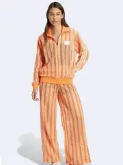 Adidas Summer Glow Firebird Crochet Track Pants XL Nwt 100% Authentic