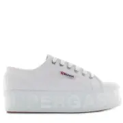 Superga P21aus women's platform sneakers S71161W 901 2790 SHINY PRINTED PLATFORM