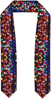[EdWal] Romantic Red Heart print Graduation Stole and Sash Class for Unisex Adult Honor Stole Honor Stole of 2025