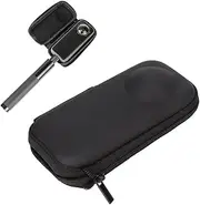 Action Camera Carrying Case Compatible with Insta360 ONE X3 ONE X2 ONE X Action Camera, PU Shell Portable Camera Protective Storage Bag, Small Camera Case