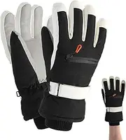 [Riaisttd] Screen Touch Gloves, Waterproof and Windproof Screen Touch Running Gloves, Multifunctional Cycling Mittens for Walking, Skiing, and Outdoor Activities,Waterproof Screen Touch Gloves
