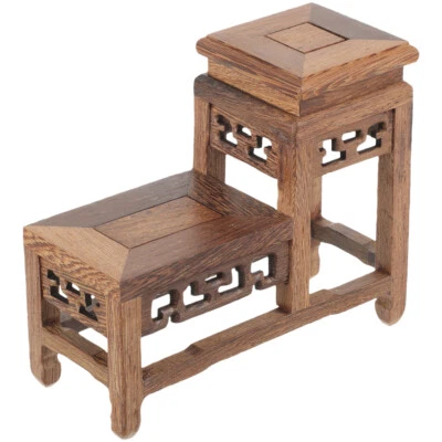 Cake Holder Plant Display Rack Flower Shelf Base Bonsai Stand Indoor