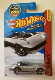 HOT WHEELS Race Fast & Furious Chevy Corvette Grand Sport Roadster Silver 2015