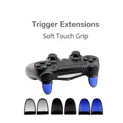 PS4 Controller Trigger Extension Extended Trigger L2 R2 Mod Softtouch Grip