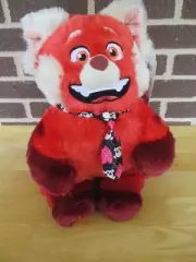 Build A Bear Turning Red Panda Bear "Mel" Plush 16" Novelty Neck tie - Tags