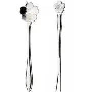 Nagao Flower Coffee Spoon Hime Fork Sakura Set of 2