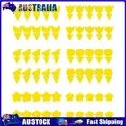 10pcs Dual-Sided Gnat Catcher Non-Toxic Dual-Sided Yellow Sticky Fly Traps AU