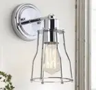 JONATHAN Y Farmhouse Evelyn Incandescent Vanity