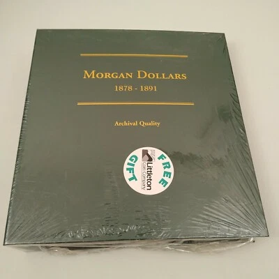 Littleton Coin Album Morgan Dollars 1878-1891 Archival Quality LCA8 NEW