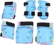 Set Boys and Girls Protective Gear Set Kneepad Lroller Protective Gear Boys and Girls Thickened Roller Skating Pads