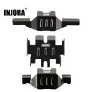 INJORA Stainless Steel Skid Plate Axle Protector Chassis Armor for Traxxas TRX4M