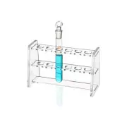 Efficient Test Tube Holder Rack 13mm-31mm Organic Glass Lab Chemistry Supply au