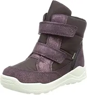 [ECCO] Kids Urban Mini Gore-Tex Suede Quick Fasten Hook & Loop High-Rise Boot