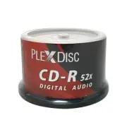 TY Series Blue CD-R 52X 700MB Digital Audio Logo Top Recordable Media Disc - ...