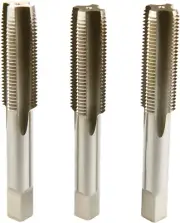 5/8-11 Hand Thread Taps Set Including Taper+Plug+Bottom HSS M2 Taps Set 11 TPI F
