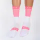 WAST PRO RACING SOCKS車襪 ( PINK-WHITE )-崇越單車