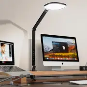 Led Desk Lamp with Clamp, 1200LM Dimmable Home Office Desktop Light, 3000k-65...