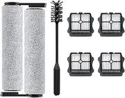 7 Pcs Replacement Parts for Tineco S5 / Floor One S5 PRO, Vacuum Accessories Include 2 Brush Roller, 4 HEPA Filters, 1 Clean Brush