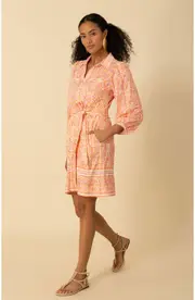 Halebob Sloan Jersey Dress in Orange at Nordstrom, Size Small