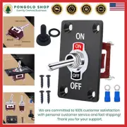 Heavy Duty Waterproof 12V 30A Toggle Switch - Metal Panel Mount for Marine & ...