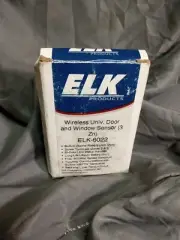 ELK-6020 Wireless Slim Door and Window Sensor, White.