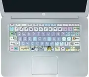 Cover Skin for HP Chromebook 11 x360 11.6" Chromebook 11 G2/G3 Silicon Keyboard
