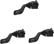 ULTECHNOVO 3pcs Car Turn Signal Switch The Switch Dimmer Switches Headlight Switch Turn Signal Lever Automotive Turn Signal Switch Headlight Turn Signal Car Toggle Switch Plastic Black