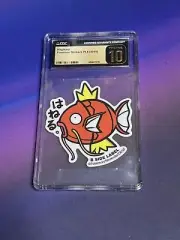 Magikarp #129 Sticker B SIDE LABEL Pokemon Center Japan CGC Pristine 10