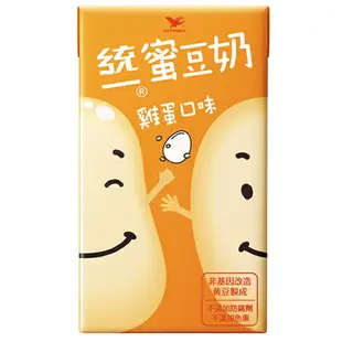 統一 蜜豆奶 雞蛋口味 250ml (24入)x3箱【康鄰超市】