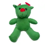 NWT Animal Pals Kellytoy 9" Stuffed Animal Plush Toy Reindeer Christmas Green