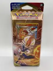 Pokémon TCG: Sword and Shield Cinderace Theme Deck ‼️Containing ERROR CARD‼️