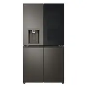 LG 642 Litre French Door Refrigerator with InstaView - Black Stainless Steel