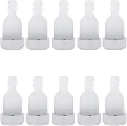 10 Pieces Fuel Line Tank Vent Breather Grommet Fuel Tank Breather Vent Balance Kit Fuel Tank Line Vent Breather for Chainsaw Trimmer Weed Cleaning, White