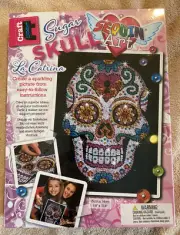 Day of the Dead Sequin Art Sequin Sugar Skull Teen Craft Brand New Sealed