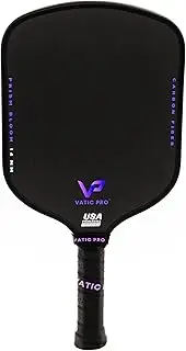 Vatic Pro Prism Bloom Carbon Fiber 16mm - Foam Injected Walls - Includes Paddle Cover