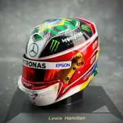 Spark 1/5 Helmet replica Mercedes-AMG F1 Team Lewis Hamilton Brazilian GP 2019