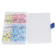 200Pcs Solder Seal Wire Connectors Heat Shrink Cable Butt Splice Waterproof