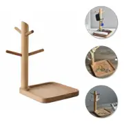 Wooden Key Holder Nightstand Home Organizer Key Rack for Home Organizer