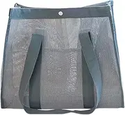 [Generic] Beach Bags for Women - Large Mesh Reusable Beach Tote - Luggage Women's Package for Family Picnic Gym Resort Vacation Camping