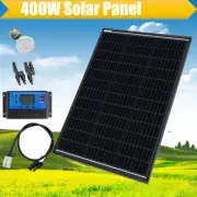 12V 400W Solar Panel Mono 400 Watt RV Caravan Camping Home Battery Charger Power
