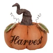 NEW!!! Primitive Country Farmhouse AUTUMN Burlap Fabric HARVEST PUMPKIN
