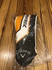 NEW Callaway MAVRIK Fairway Headcover Black/Orange/White