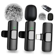 Wireless Lavalier Microphone for iPhone - Android, iPad, Tablets, Bluetooth