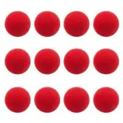 12 Pcs Red Sponge Noses Clown Cosplay Nose for Halloween Christmas Costume Party