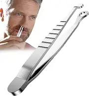 Nose Hair Tweezers | Nose Hair Trimmer - Shavers Beauty Tools Grooming Groomer Precise Anti-Slip Round Tip for Ear Travel Body Sensitive Skin Head