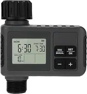 Focket Sprinkler Timer, Programmable Hose Timers, Water Timer for Garden Hose with Rain Delay, Manual & Automatic Mode, Digital Irrigation for Outdoor Yard, Lawn, Greenhouses
